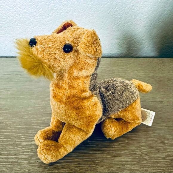 TY Beanie Baby Whiskers Plush Dog - Picture 1 of 5